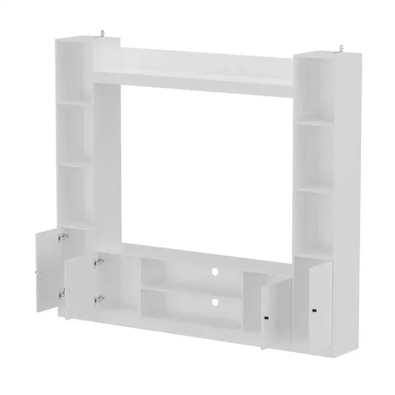Mobile TV - Nero/Bianco, Stile Moderno, Adatto per TV fino a 56"