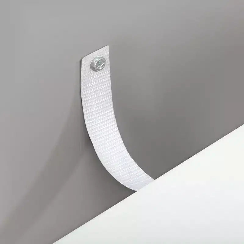 Cassettiera bianca a 5 cassetti, mobile contenitore moderno per camera da letto
