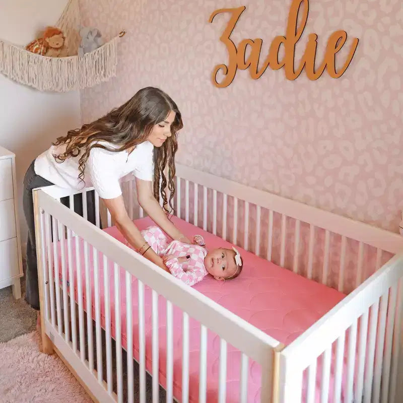 Materasso per culla e lettino Pink 2-Stage traspirante - 1 Bambino