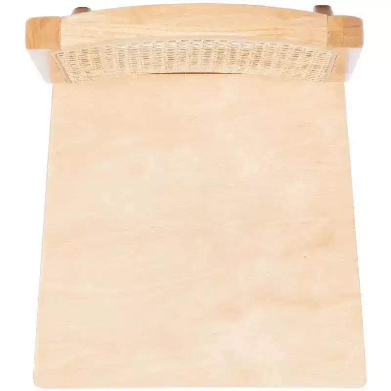 Sedie da pranzo in rattan intrecciato, set da 2 - Nero / Marrone scuro / Naturale / Bianco