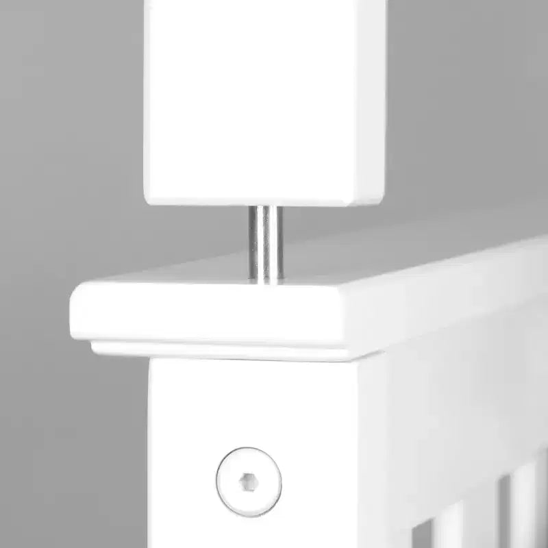 Letto a castello singolo su singolo con letto estraibile, legno massello, 3 posti letto – Blu / Espresso / Naturale / Pecan / Noce / Bianco